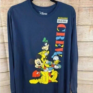 Disney The Crew Long Sleeve Shirt size LG